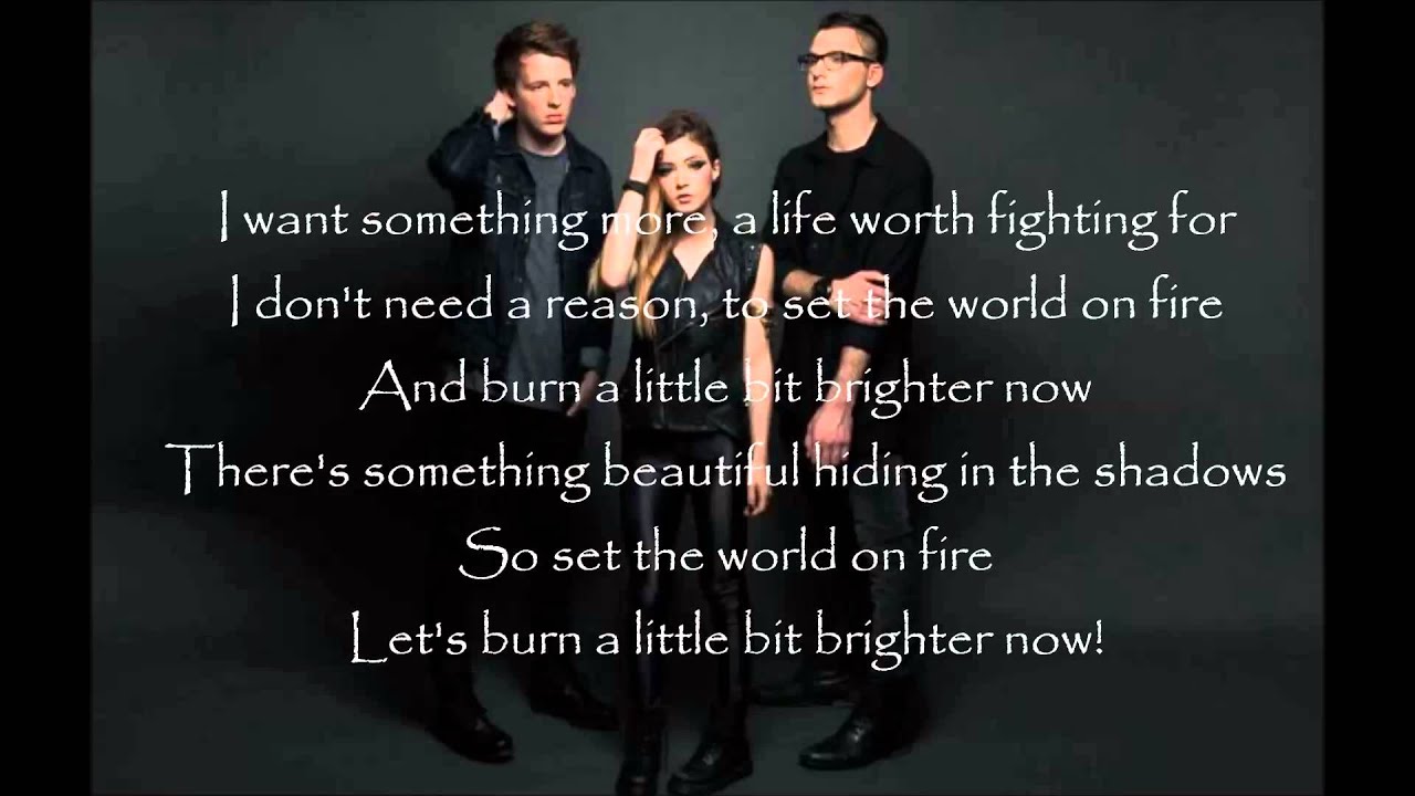 Against The Current Brighter Lyrics YouTube
