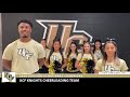 UCF Knights Cheerleading Team Congratulates Pop Warner All-American Scholars