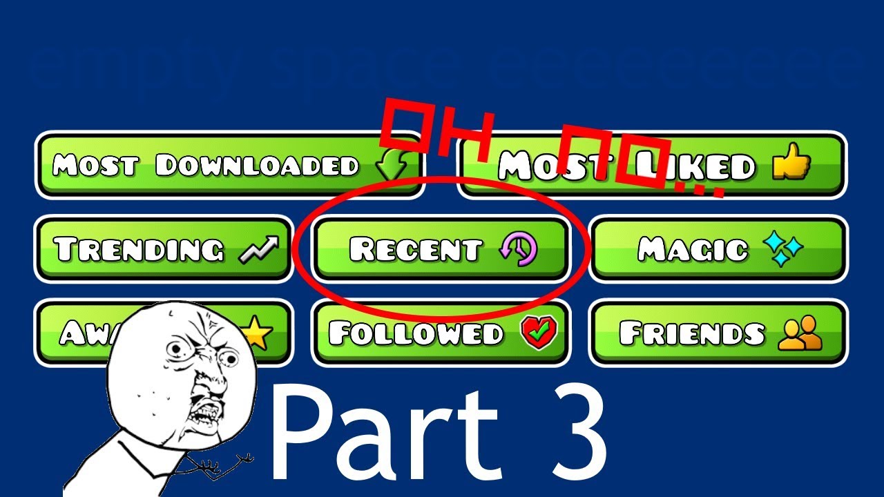 Geometry Dash - Playing the most recent levels 3 ( ̿Ĺ̯ ̿ ̿) - YouTube