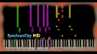 Midnight Train to Georgia // Gladys Knight [ Keyboard Lesson / Tutorial ] ( Synthesia )