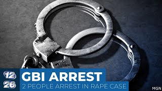 GBI arrests, charges 2 people with rape, sexual battery