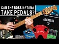 Boss Katana 50 take pedals? Bad? Good?