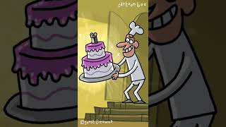 How ZOMBIES Celebrate Marriage 😂  #shorts #cartoonbox #animation