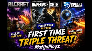 “First Time Playing RLCraft + Competitive Siege &amp; Rocket League!”PART 2 03/05