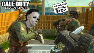 Michael Myers in Black Ops 2 (Funny Moments)