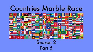 Countries Marble Race  Season 2 Part 5