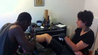 Eddie Tattooing Dani