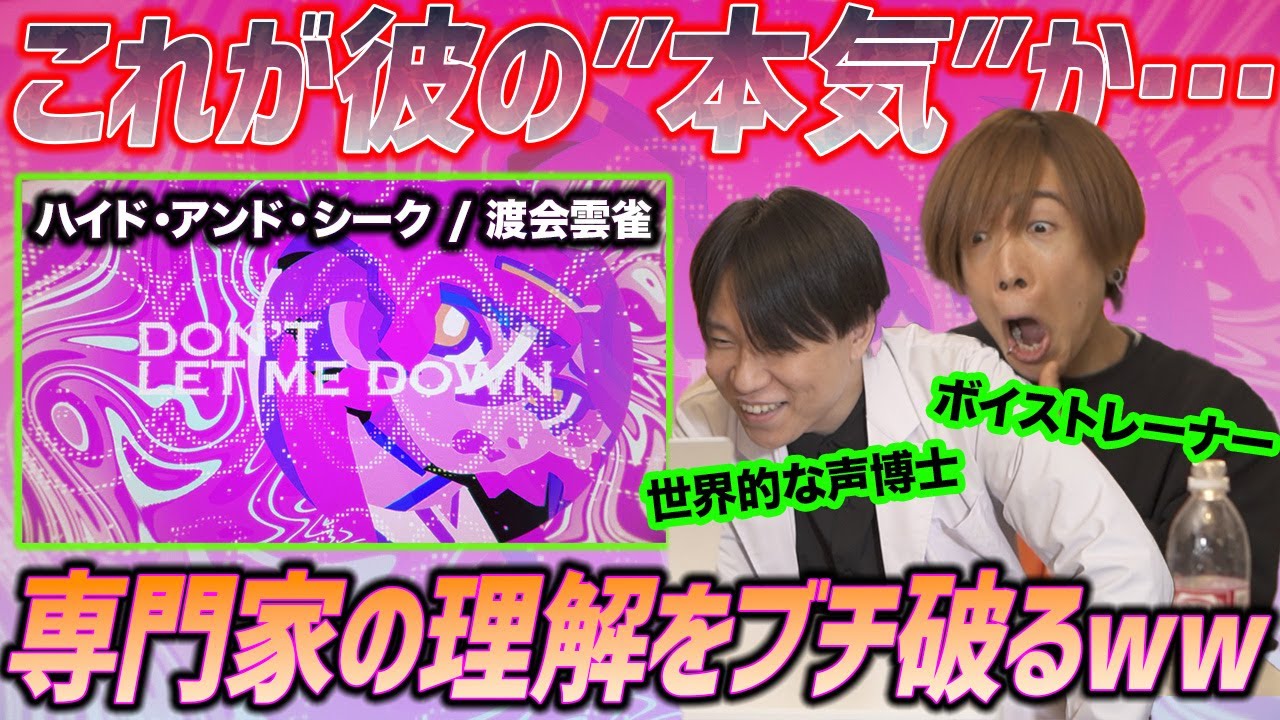 【ハイド・アンド・シーク/渡会雲雀】想像を絶する技術力。専門家2人も悲鳴を上げるレベルww【リアクション&解説】にじさんじ nijisanji