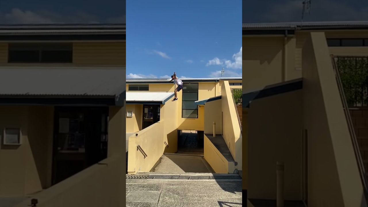 Parkour unbelievable jumping stunts full version @Dom Tomato