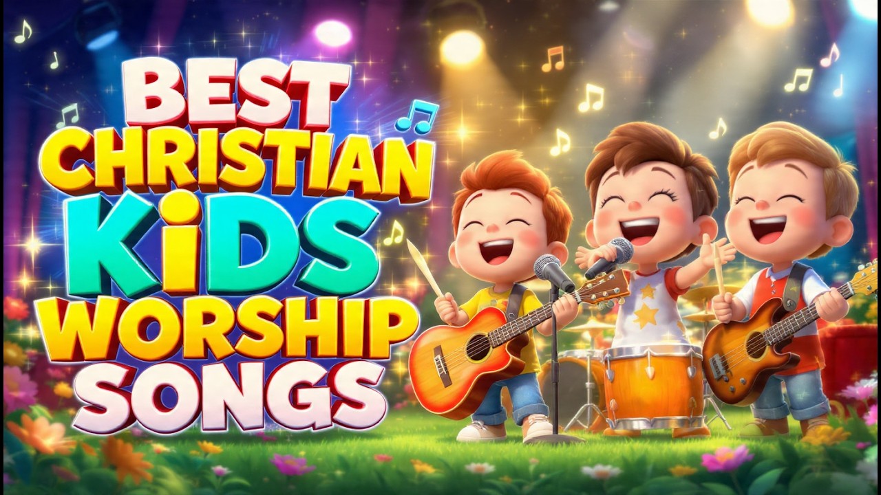 Best Christian Kids Worship Songs | Joyful Bible Praise for Children # ...