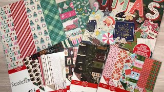 NEW MICHAEL’S CHRISTMAS PAPER HAUL! 2026 Christmas Paper. Flip through lots of paper with me! 🎄