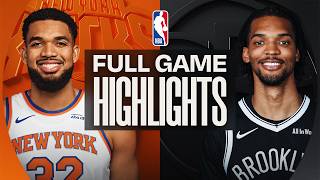 KNICKS at NETS | FULL GAME HIGHLIGHTS | March 20, 2026 screenshot 2