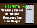 Samsung Phones get Redesigned Google Messages App with Powerful RCS Features