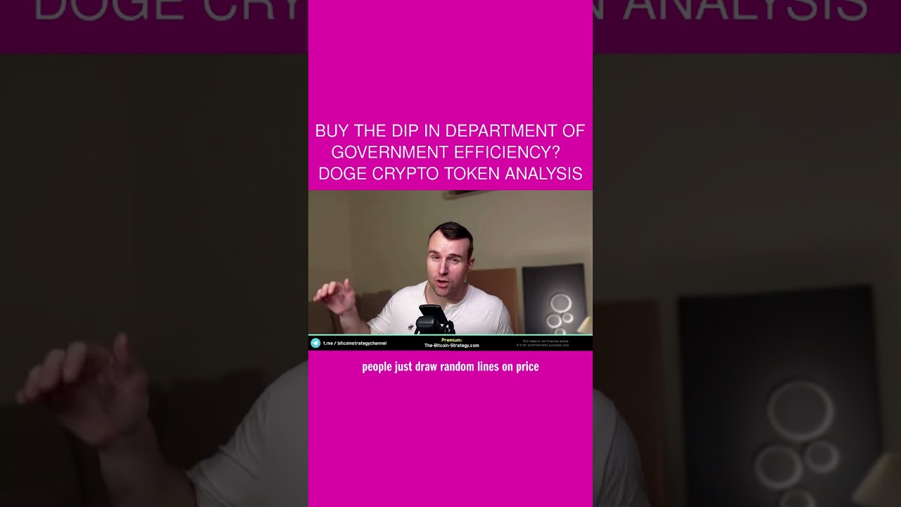 Buy The Dip In Department of Government Efficiency? ⚠ DOGE Crypto Token  Analysis - YouTube