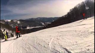 (パノラマ下部~)八方尾根スキー場 20150207