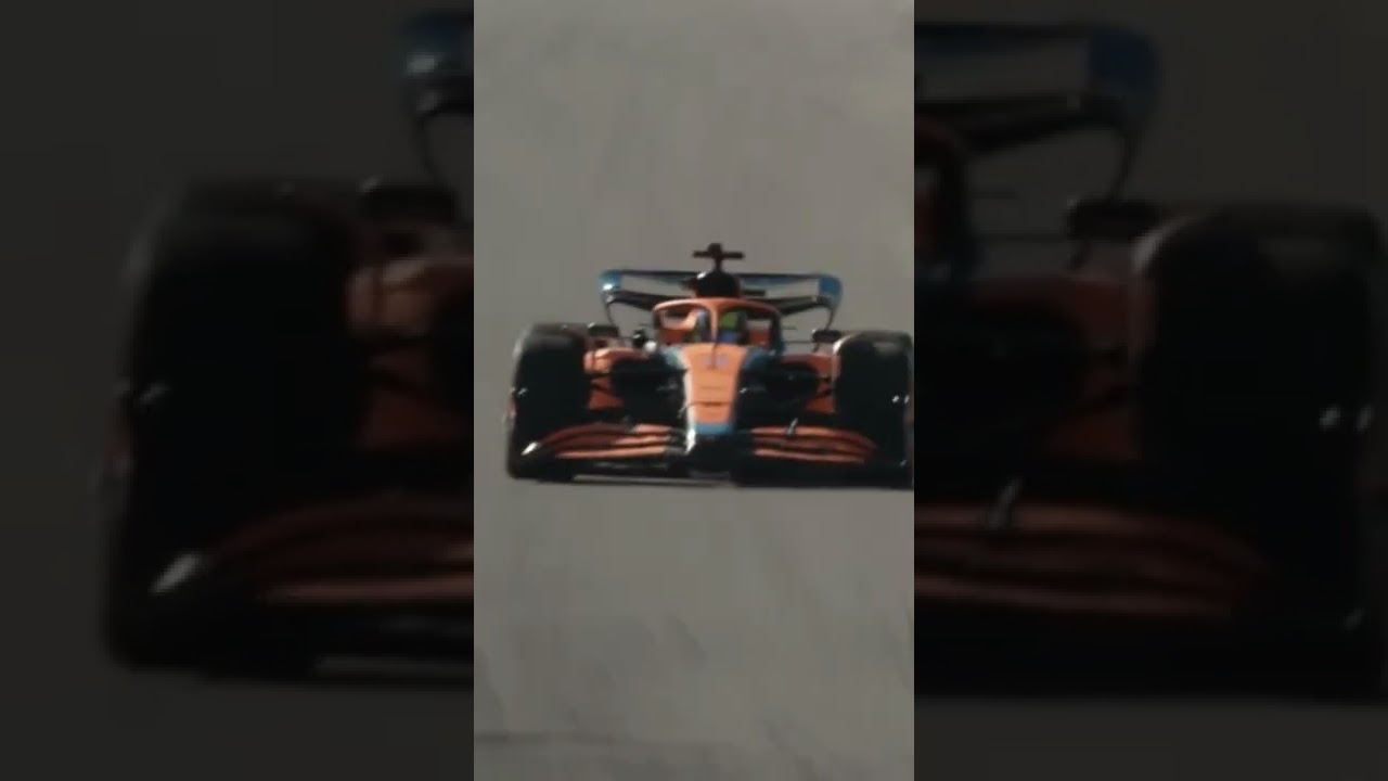 McLaren MCL36 DRS work 