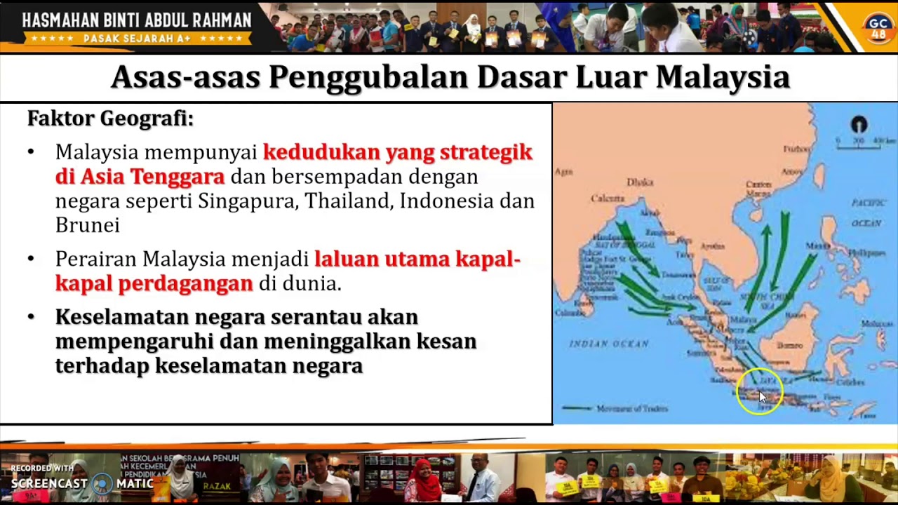 Ting 5 Bab 9 9 2 Dasar Dasar Luar Malaysia Youtube