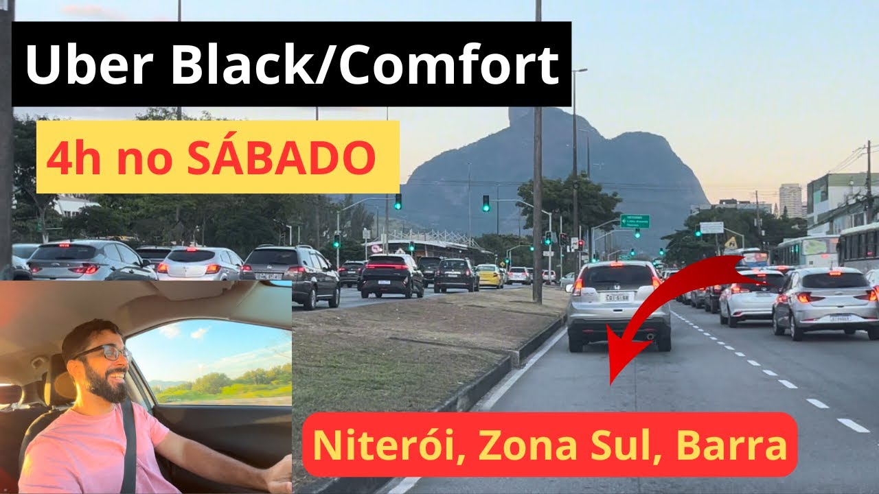 Uber Black / Comfort - 4h no Sábado- Rio de Janeiro - Niterói - YouTube