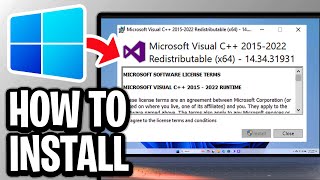 How To Download and Install Visual C++ Redistributable In Windows 11 or 10 - Step By Step