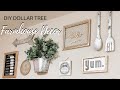 DIY DOLLAR TREE FARMHOUSE WALL DECOR