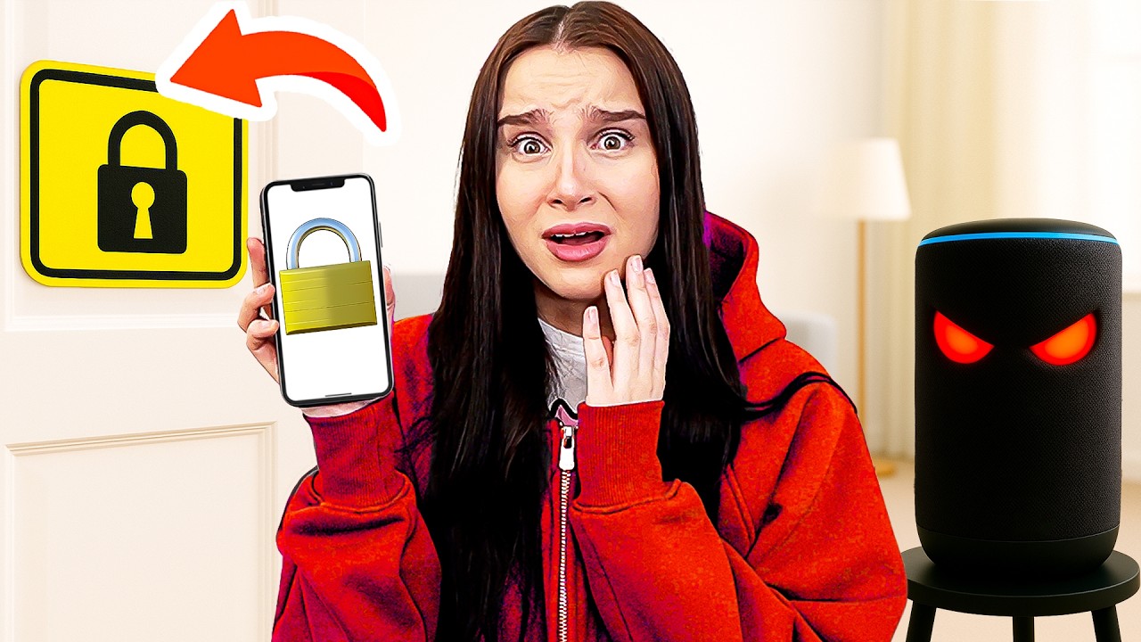 VERFLUCHTE ALEXA sperrt mich ein ! 😫🚨 (sie kontrolliert alles) - Celina