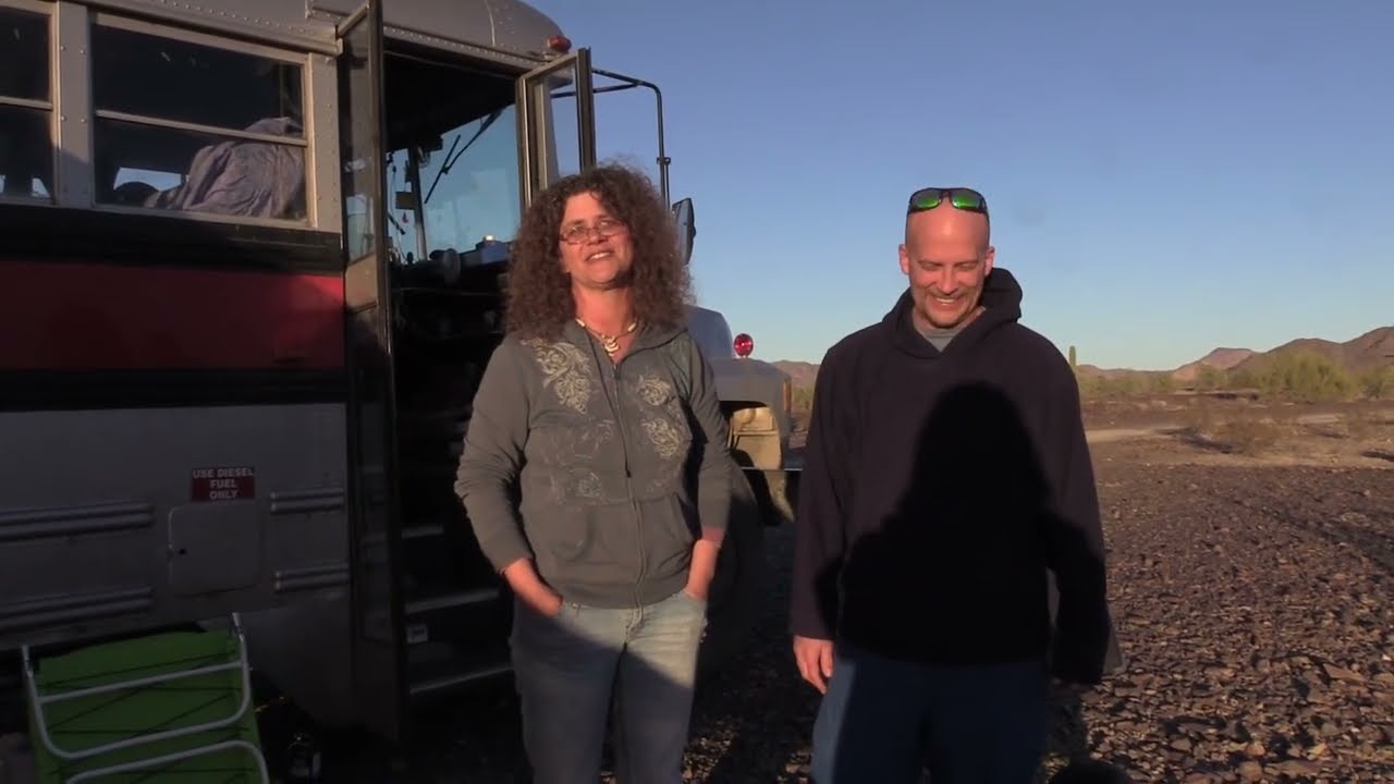 Bus Tour of a Nomad Living Cheap in a Skoolie Bought for $5000