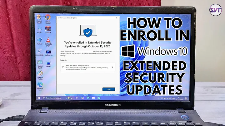 Windows 10 Extended Security Updates | How to Enroll in ESU To Get Free Updates by 2026
