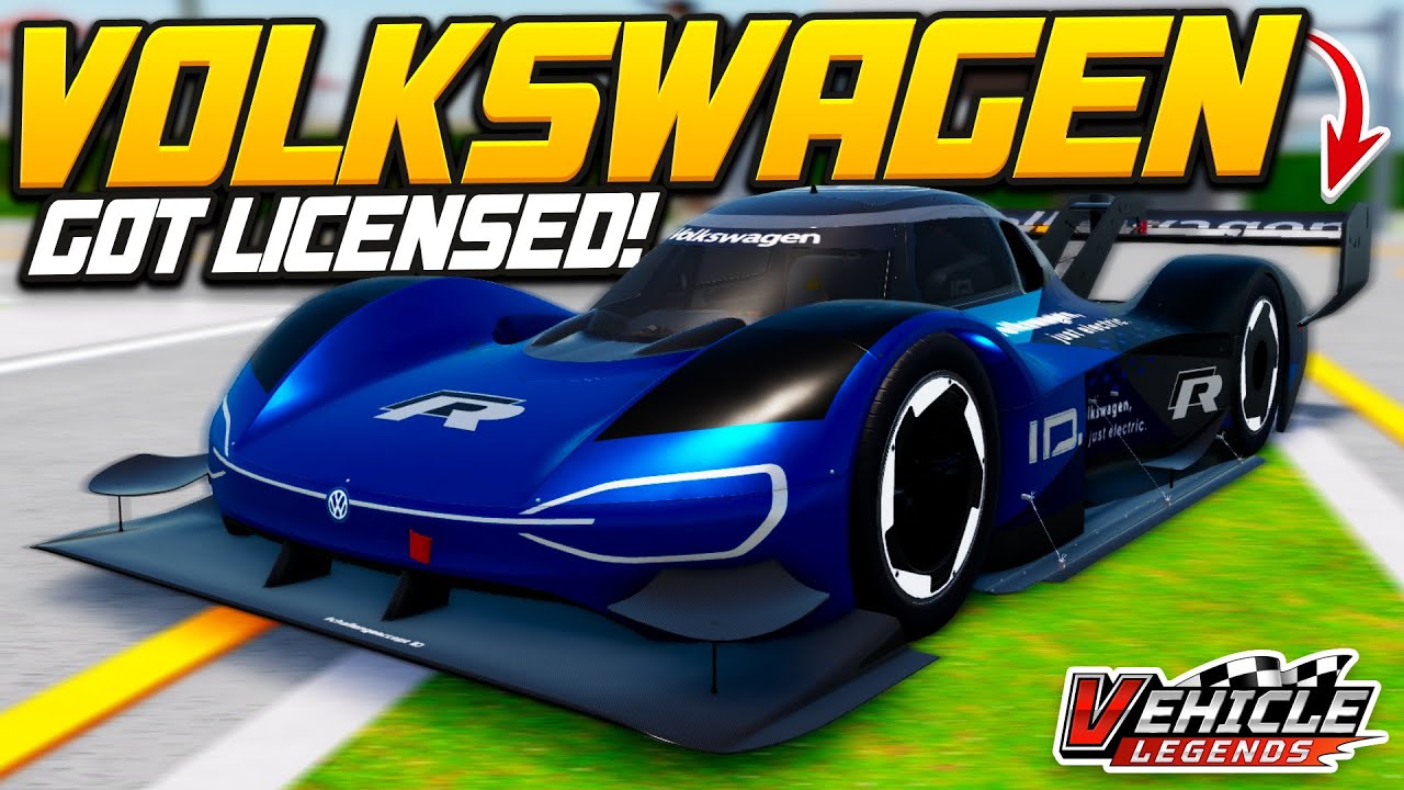 Volkswagen Licensed Car Update in Vehicle Legends Roblox!