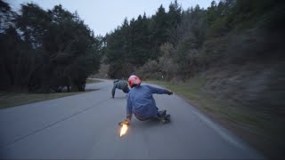 Friendly longboard racing || RAW RUN