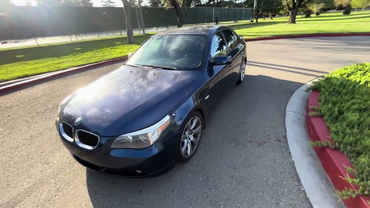 2004 bmw 545i pov drive