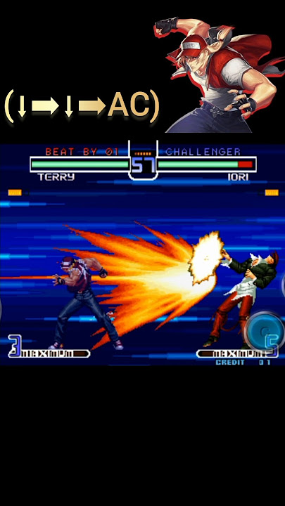 terry bogard super special moves#kof #phonk #snk