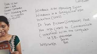 4th Computer Ch 3 Working with Windows Part 2