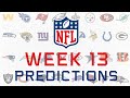 2023 NFL WEEK 13 PICKS &amp; PREDICTIONS w/David #NFLWeek13 #NFLPredictions #NFLPicks #NFLGames