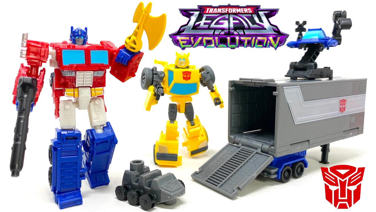 Transformers Legacy Evolution Core Class Optimus Prime & Bumblebee – Hasbro  Pulse - EU