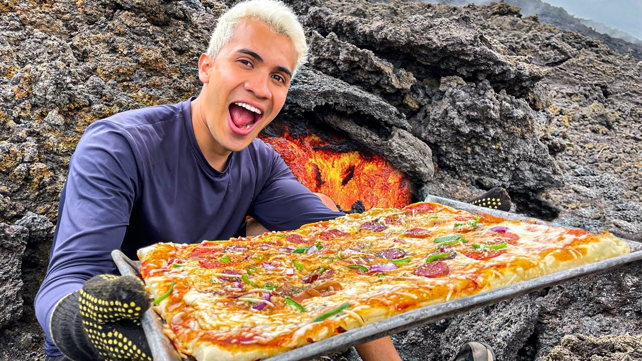 Encontré la ÚNICA PIZZA VOLCÁNICA del MUNDO - YouTube