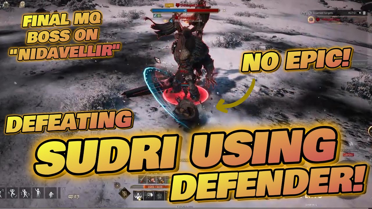 ODIN: Valhalla Rising. SUDRI vs DEFENDER (NO EPIC)