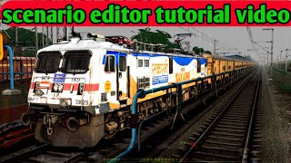🔥 Train Simulator Mein Scenario Edit Kaise Kare? | Full Tutorial screenshot 1