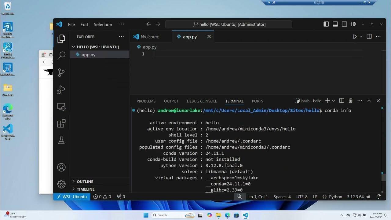 Installing Python Libraries with Conda - GenAI Essentials - YouTube