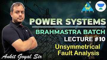 Unsymmetrical Fault Analysis | Brahmastra Batch | Ankit Goyal | GATE 2023