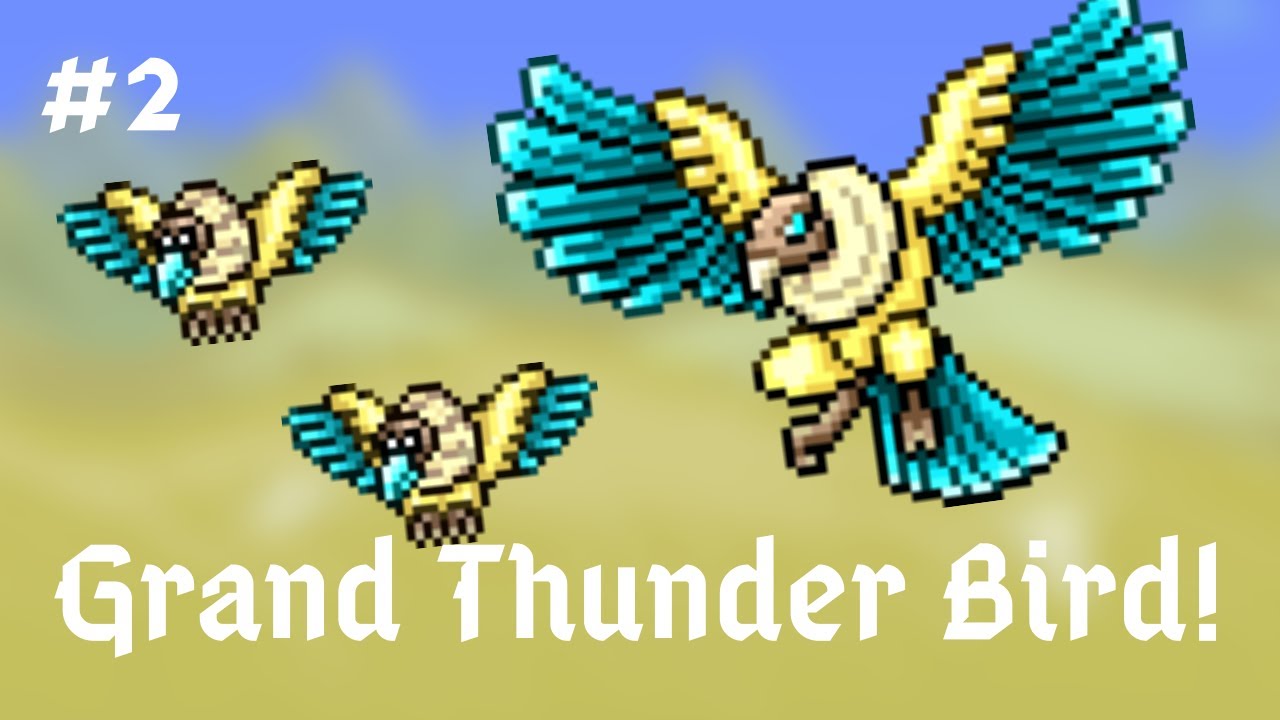 Terraria Bird Engine Grand Thunder Bird! - Terraria Druid Series #2 (Mod of Redemption ...