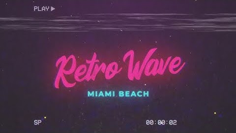 Retro Wave Intro #8 After Effects Templates