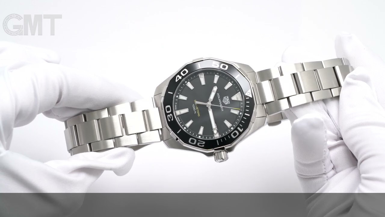 TAG HEUER アクアレーサー 300m ブラック WAY101A.BA0746【アウトレット】