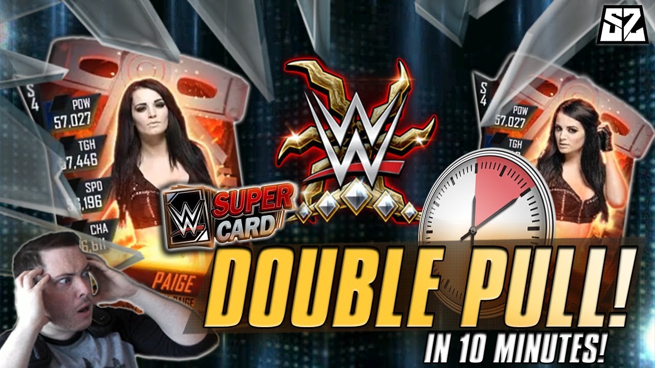 DOUBLE TITAN PULL IN 10 MINUTES! BEST LOOKING CARD EVER 😍 | WWE SuperCard S4