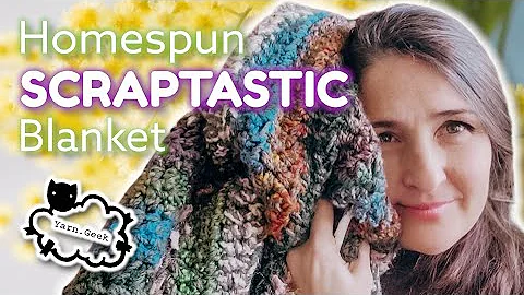 How to Crochet a SCRAPTASTIC STASH BUSTING BLANKET