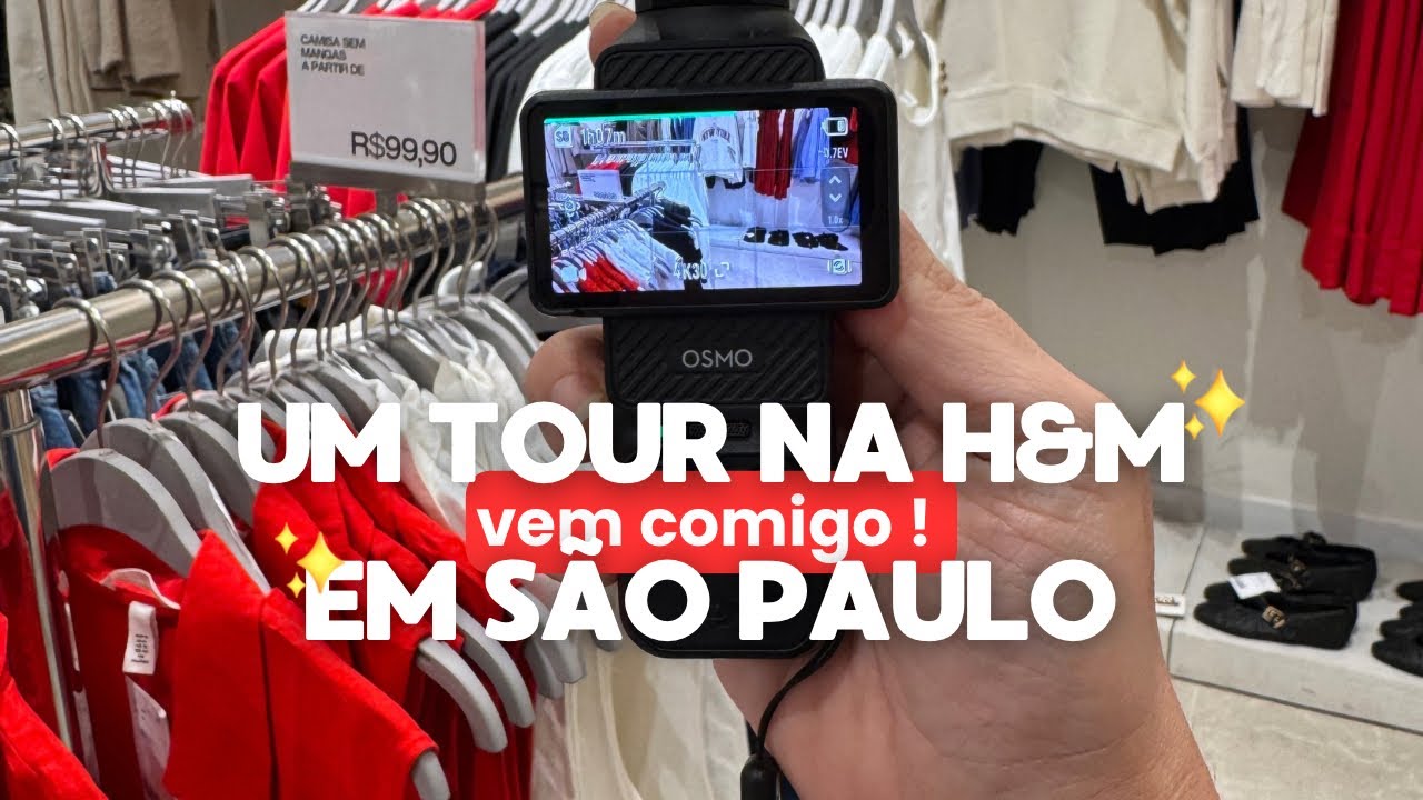 Conheça a nova H&M no Brasil | Preços, roupas e tour completo