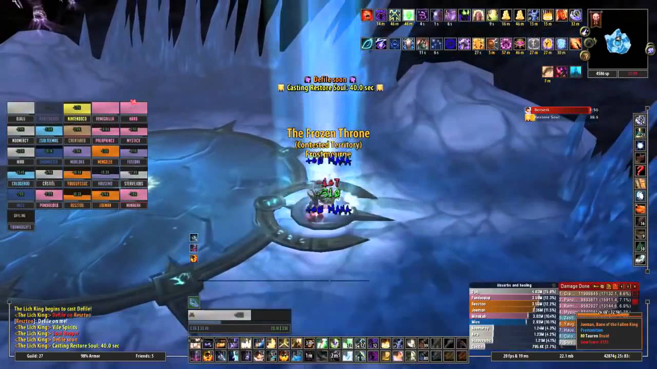 Premonition WOD Vs  LK 25 HC   REALM FIRST   Part 2