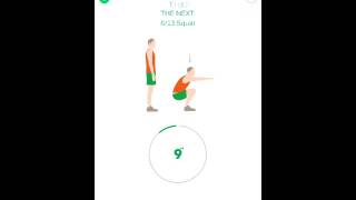 Fitness app review '7 minute workout' screenshot 4