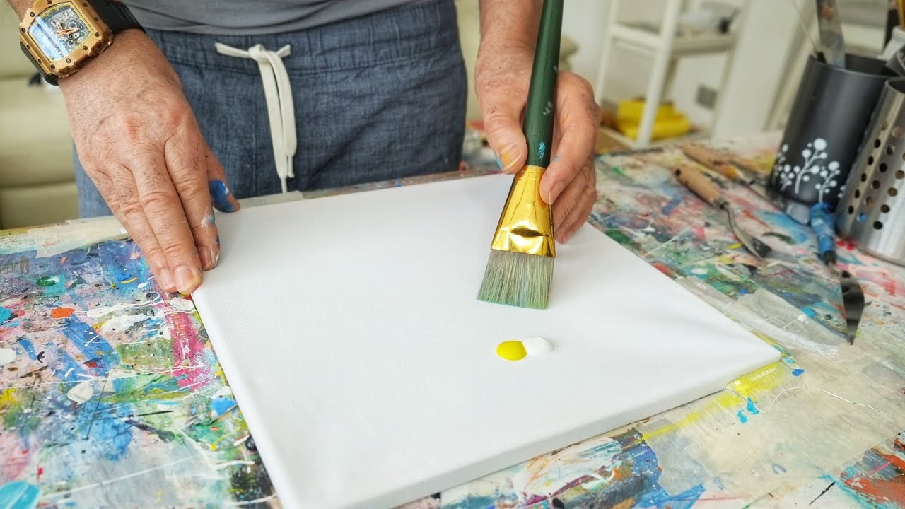 Comely | 227 | Acrylic Painting | Abstract Painting | Art Idea | Art of Namo Herz