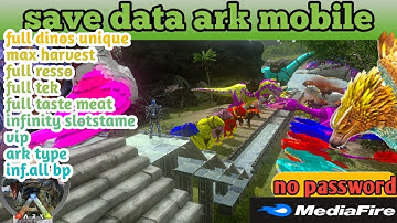 save data special full dinos full tek full reso full taste meat | king argen | req by no name