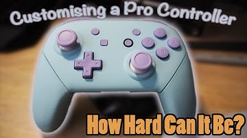 Changing Nintendo Switch Pro Controller Shell | How Hard Can It Be?